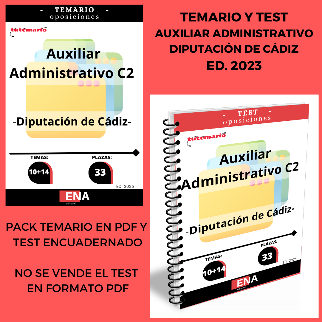 TEMARIO de OPOSICIONES para AUXILIAR de JUSTICIA en Aragón en  2024 